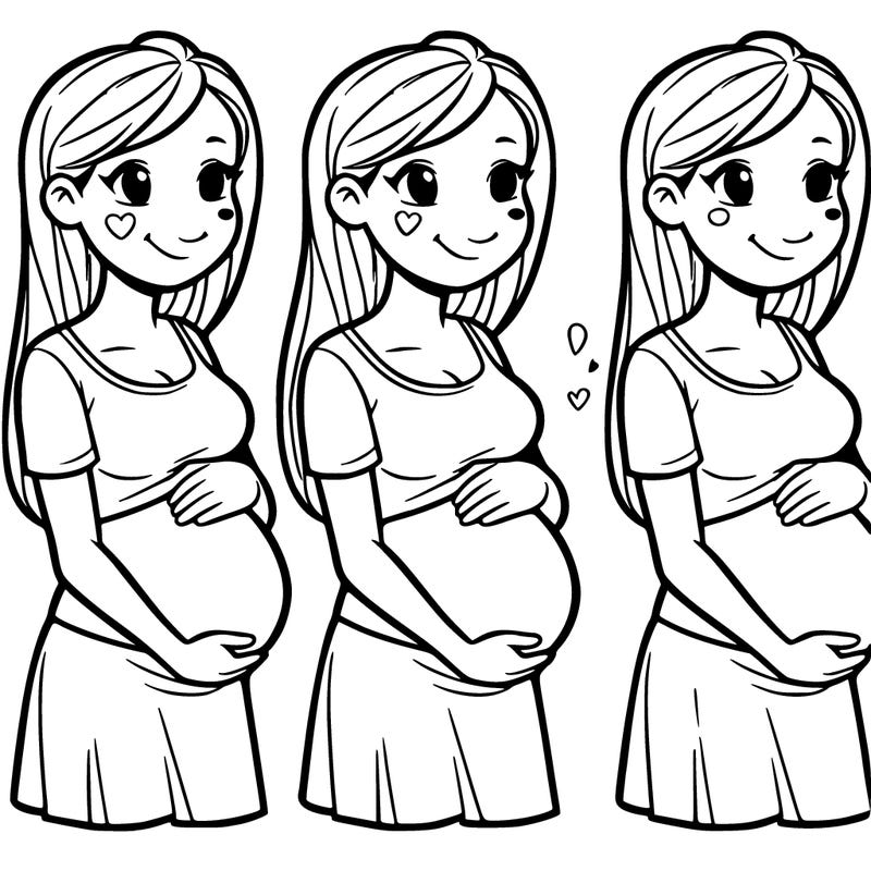 pregnant girl