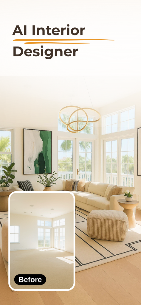 Home & Garden Design: Roomy AI - Graphics & Design App | MWM
