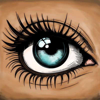 realistic eye