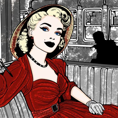 iconic marilyn monroe in seven year itch movie coloring sheet