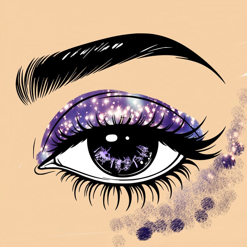 eye closed realistic