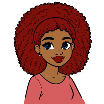 realistic black girl