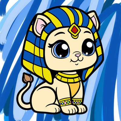 cute sphinx