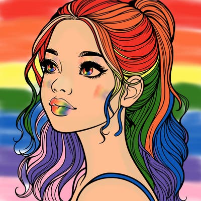 beautiful realistic girl