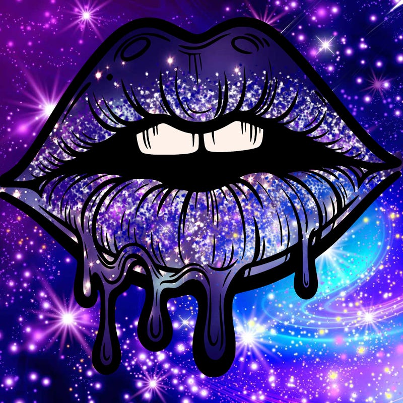 lips that look realistic and drip