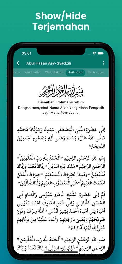 Kumpulan Hizib & Ratib - Books App | MWM
