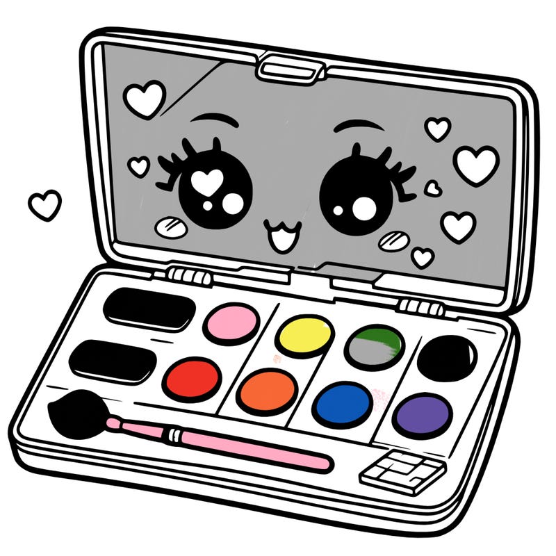 makeup pallet