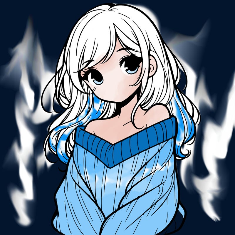 shy pretty girl wearing a sweater that is falling off one shoulder portrait