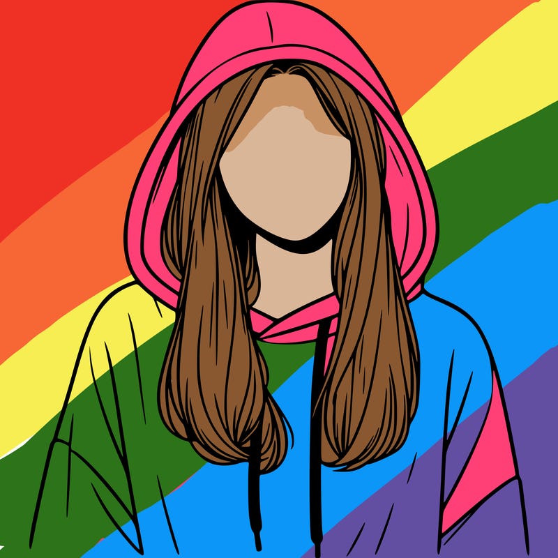 female hoodie.