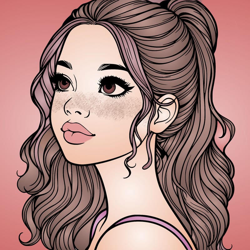 beautiful realistic girl