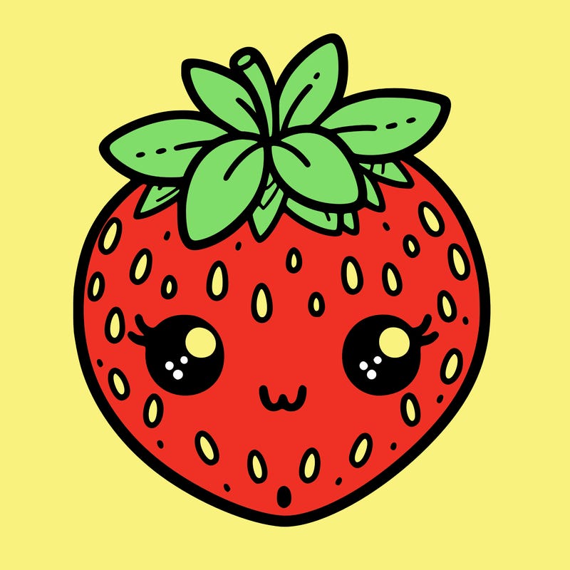 cute strawberry