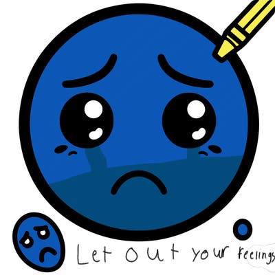 sad face