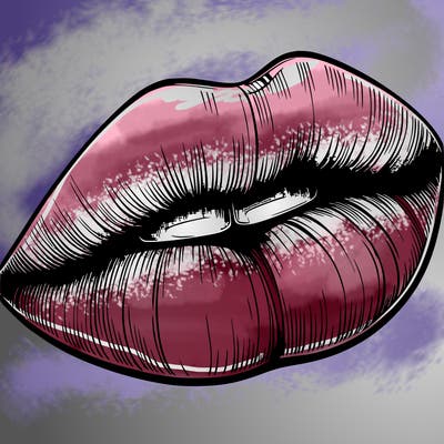 realistic lips