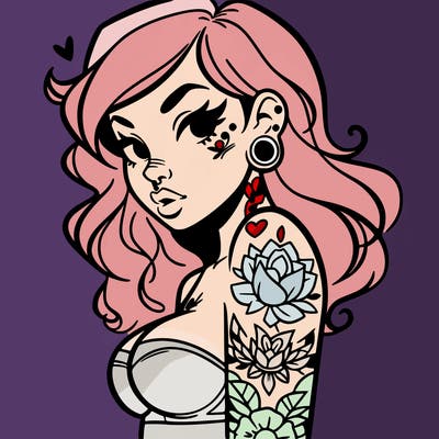 tattoo girl