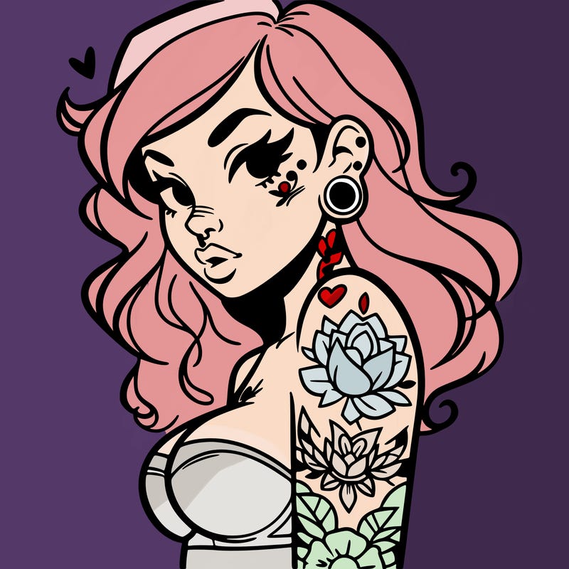 tattoo girl