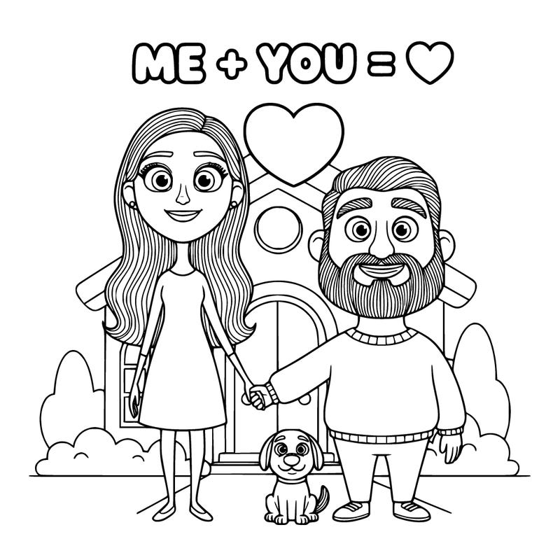 me plus you equals❤️