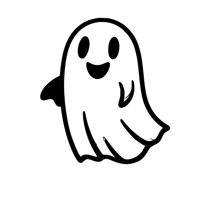 ghost silhouette