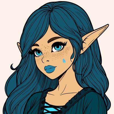 realistic elf girl