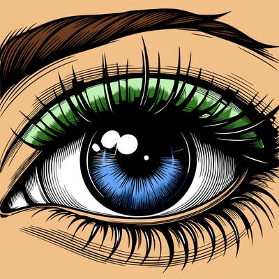realistic eye