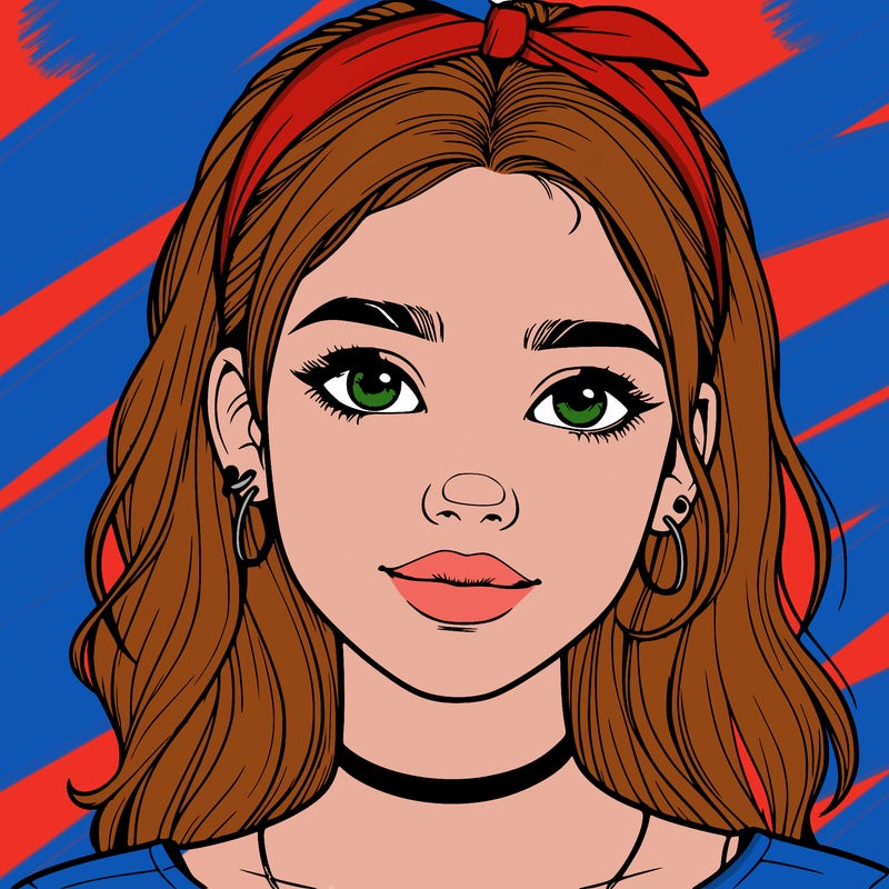 realistic teenage girl