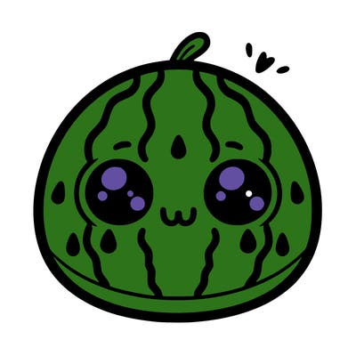 cute wattermelon
