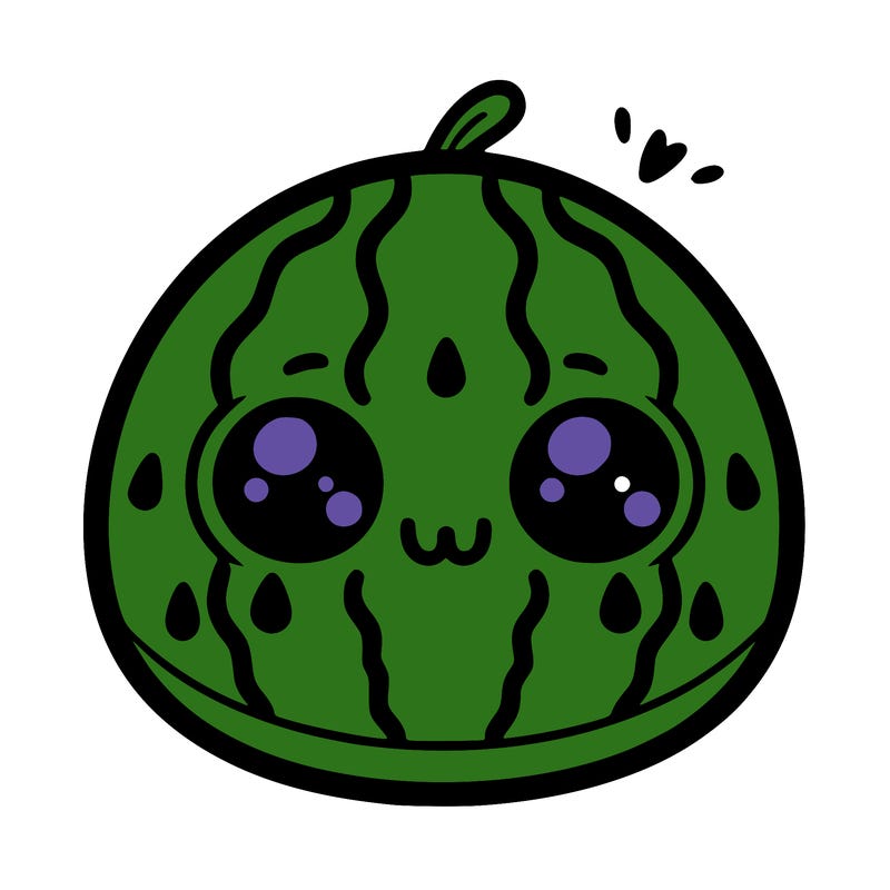 cute wattermelon