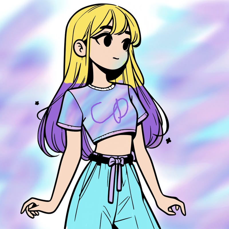 girl in a cute crop top