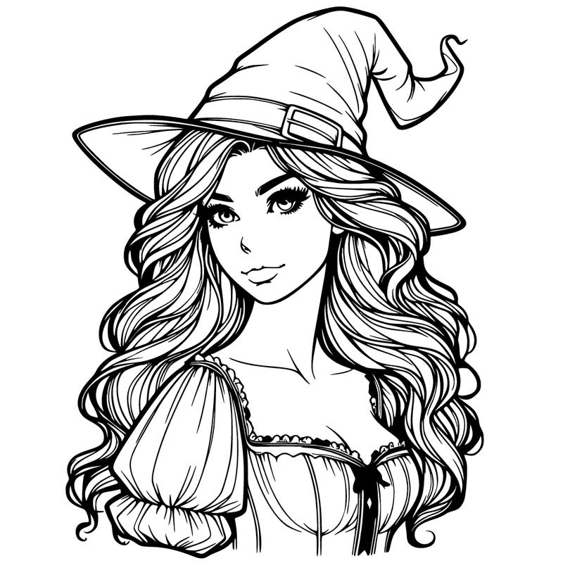 realistic women witch