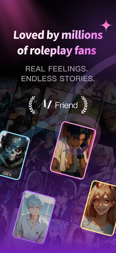 CraveU AI: Roleplay Chat - Eine Sammlung von Charakterkarten im Anime-Stil für KI-Rollenspiele und interaktives Storytelling