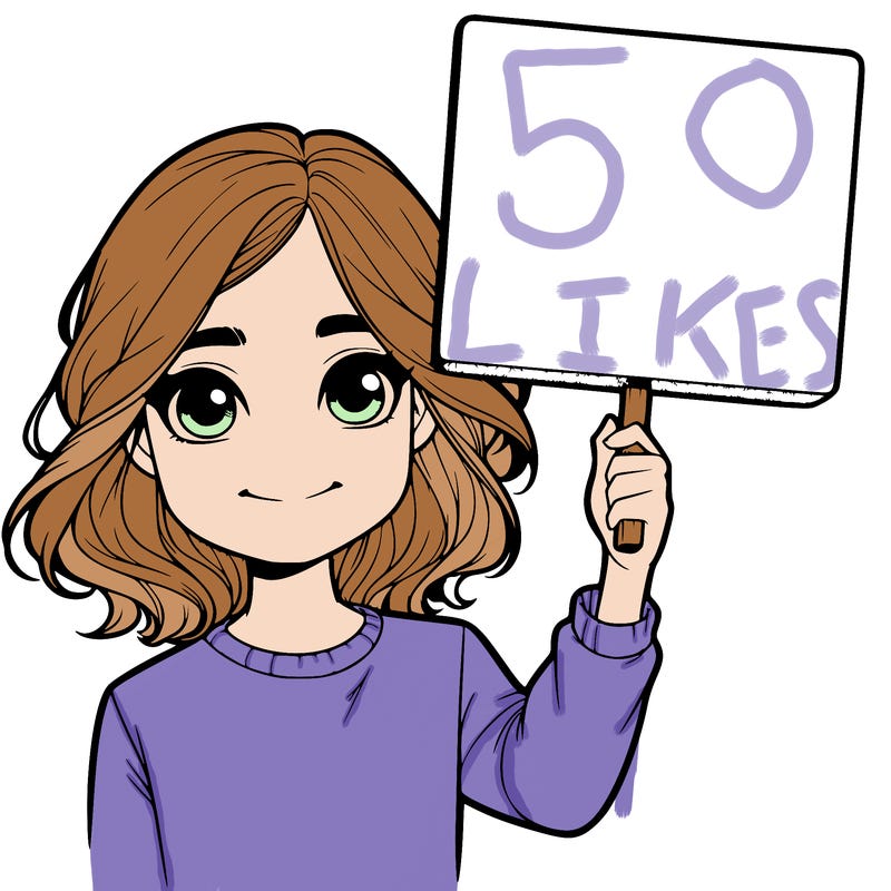 realistic girl holding up a sign