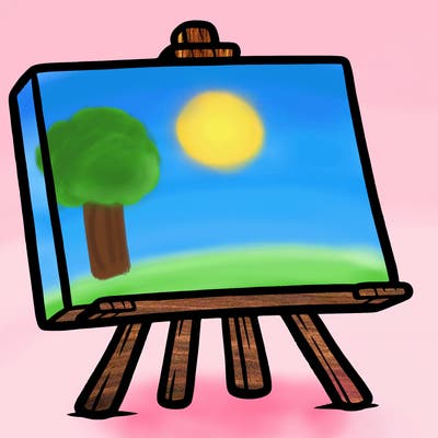 blank canvas