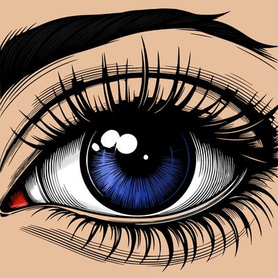 realistic eye