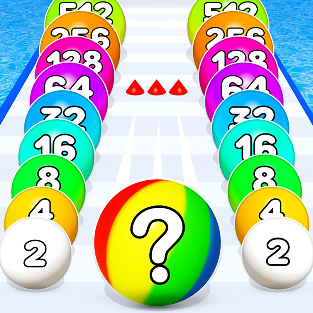 Ball Merge 3D - Number Master | The Ultimate 2048 Runner Game
