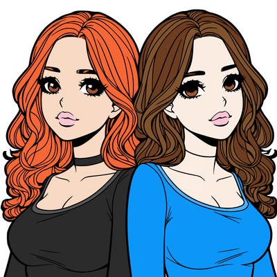 realistic twin sisters