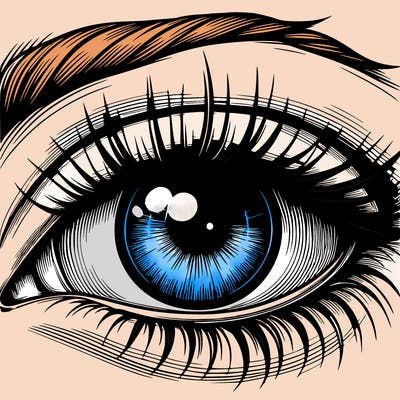 realistic eye