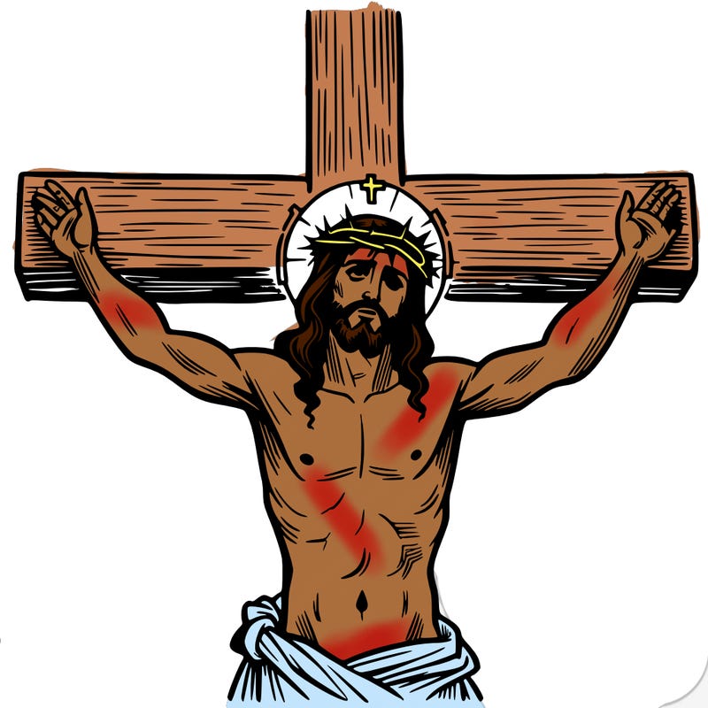 jesus on the cross