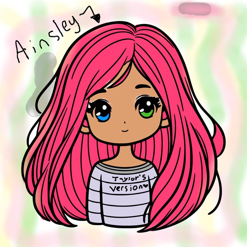 girl with straight hair