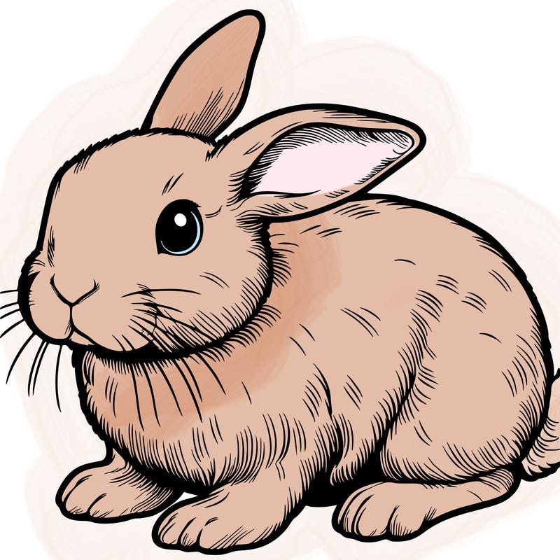 realistic bunny