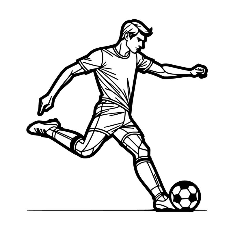 ronaldo shooting a soccer ball