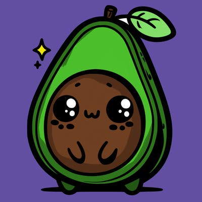 cute avocado