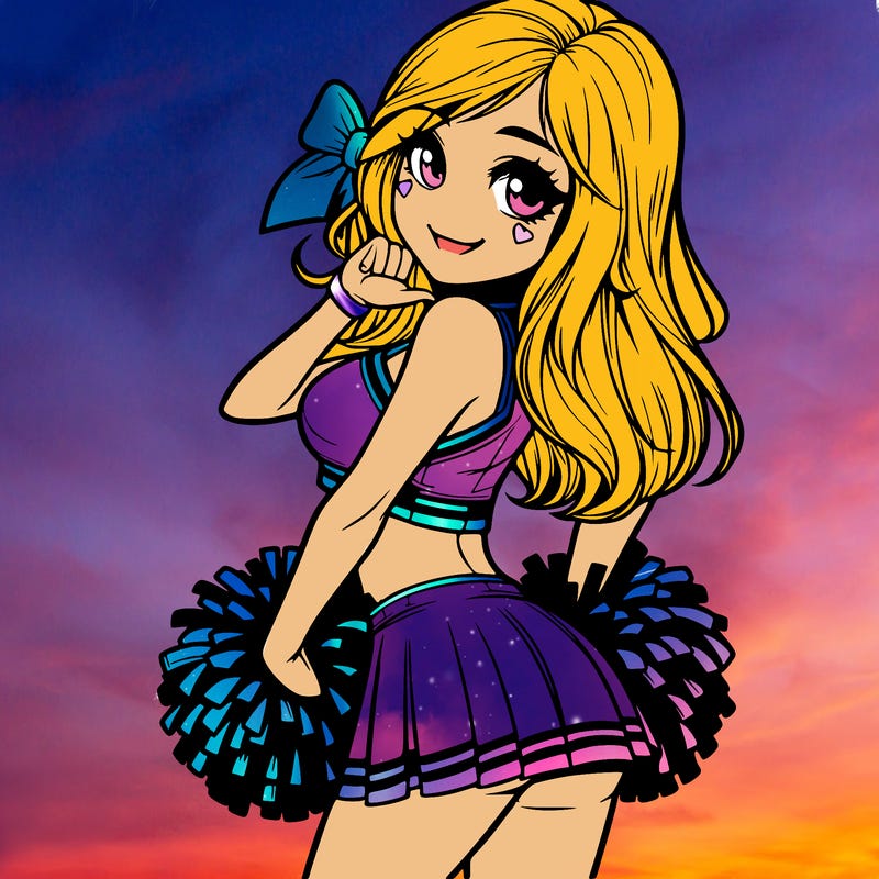 realistic cheerleader