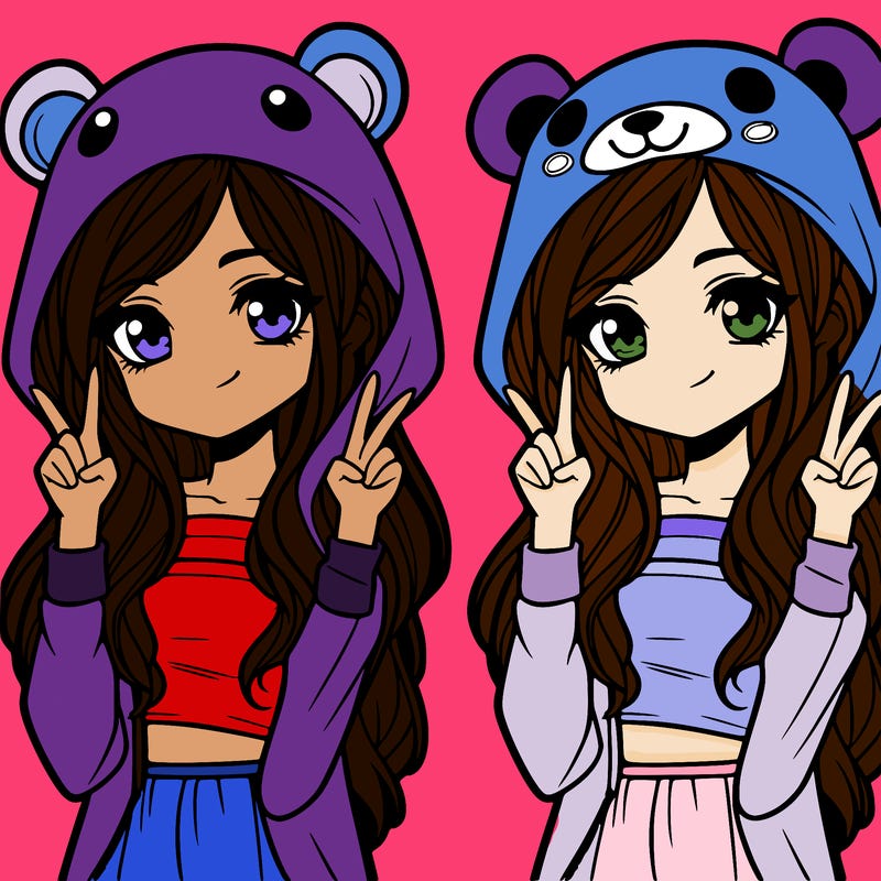 teen girl in animal costume