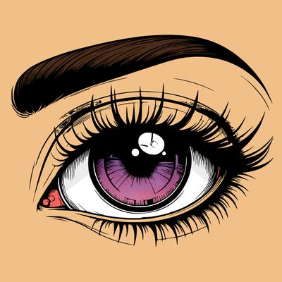 realistic eye