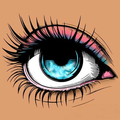 realistic eye