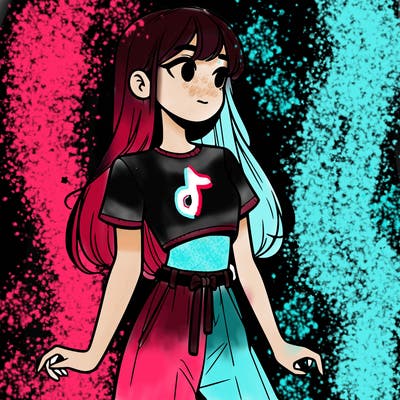 girl in a cute crop top