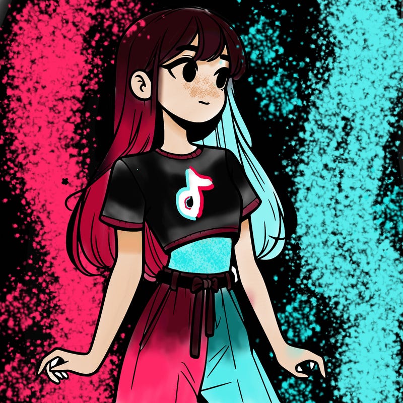 girl in a cute crop top