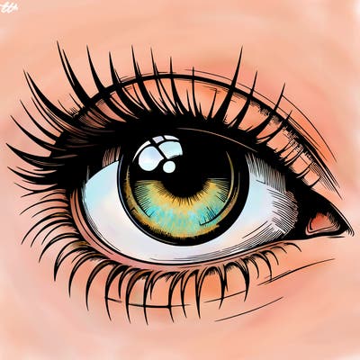 realistic eye