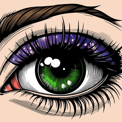 realistic eye