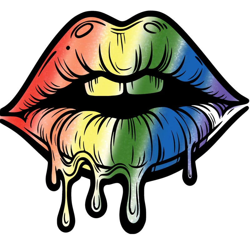 lips that look realistic and drip