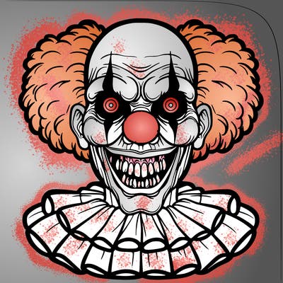 creepy clown